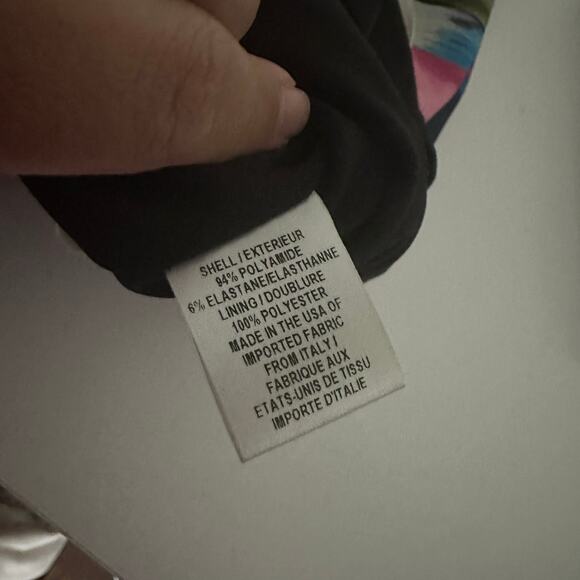 Milly New York Women's Abstract Colorful Mini Pencil Office Skirt Size 6 - Picture 10 of 10